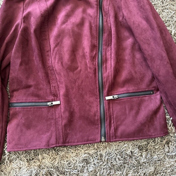 NWT Kut from the Kloth Burgundy Jacket - Picture 7 of 9